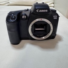 Canon EOS D60 Digital SLR Camera Tested Black Body Only No Lens