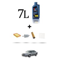 Hoffcar Wartungsset 4 Filter Und 7L ÖL FüR Volvo S80 2.0 20V Turbo 120KW Ab 1