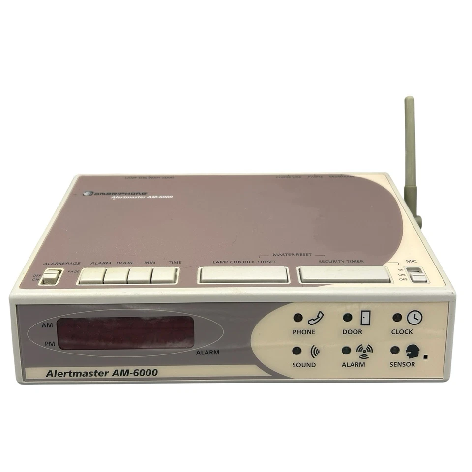 Ameriphone Alertmaster AM6000 Agitador de cama de notificación inalámbrico con discapacidad auditiva Foto 2 de 4