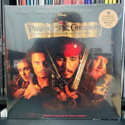 Pirates Of The Caribbean: The Curse Of The Black Pearl Black Ice Vinyl LP OST