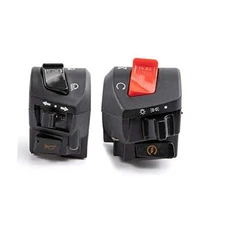 Universal Handlebar Control Switch 12V 7/8” Motorcycle Horn Blinker Headlight 