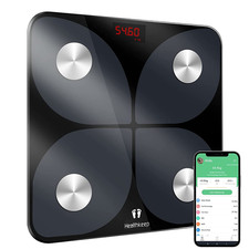 Body Fat Scale, Smart Bathroom Weight Scale, BMI Body Composition Monitor