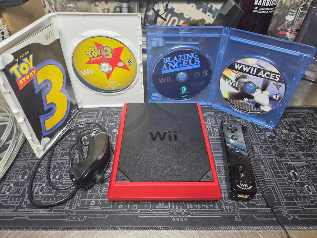 Nintendo Wii Red Composite RCA Video Game Consoles for sale | eBay