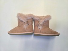 Children's Place Girls toddler Size 7 Faux Fur Boots 2B