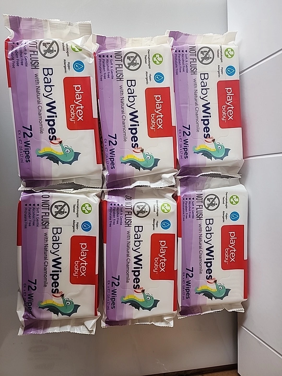 6× Baby Sensitive Skin Baby Wipes Natural Baby Wipes 72 Wipes Derma Tested
Opens in a new window or