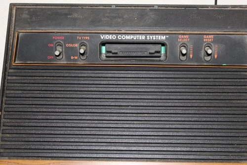 Vintage Atari Video Computer 2 Paddles 3 games