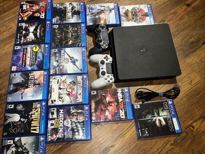 Sony PlayStation 4 PS4 Slim 500gb Bundle  - CUH-2015a - 11.50