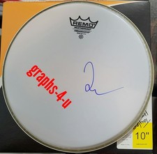 Taylor Hawkins Signed Autograph Drumhead Foo Fighters COA