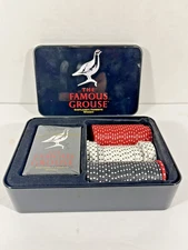 Famous Grouse Scotland's Favorite Whisky Card And Chip Set