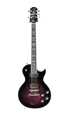 Damaged * Epiphone Les Paul Custom Bats in Flight Electric Guitar