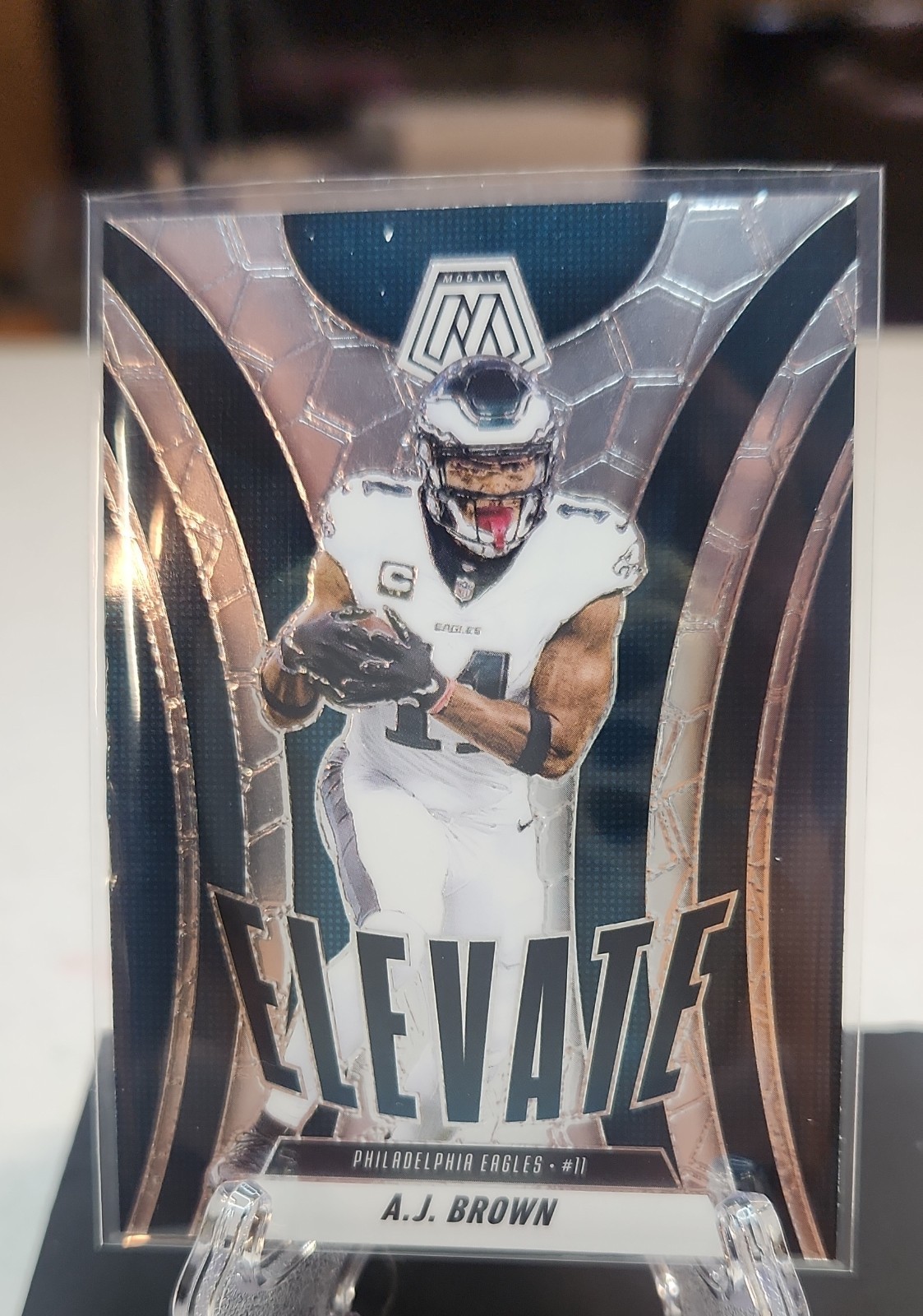 2025 Panini Mosaic - Elevate A.J. Brown #16 Mosaic  Philadelphia Eagles