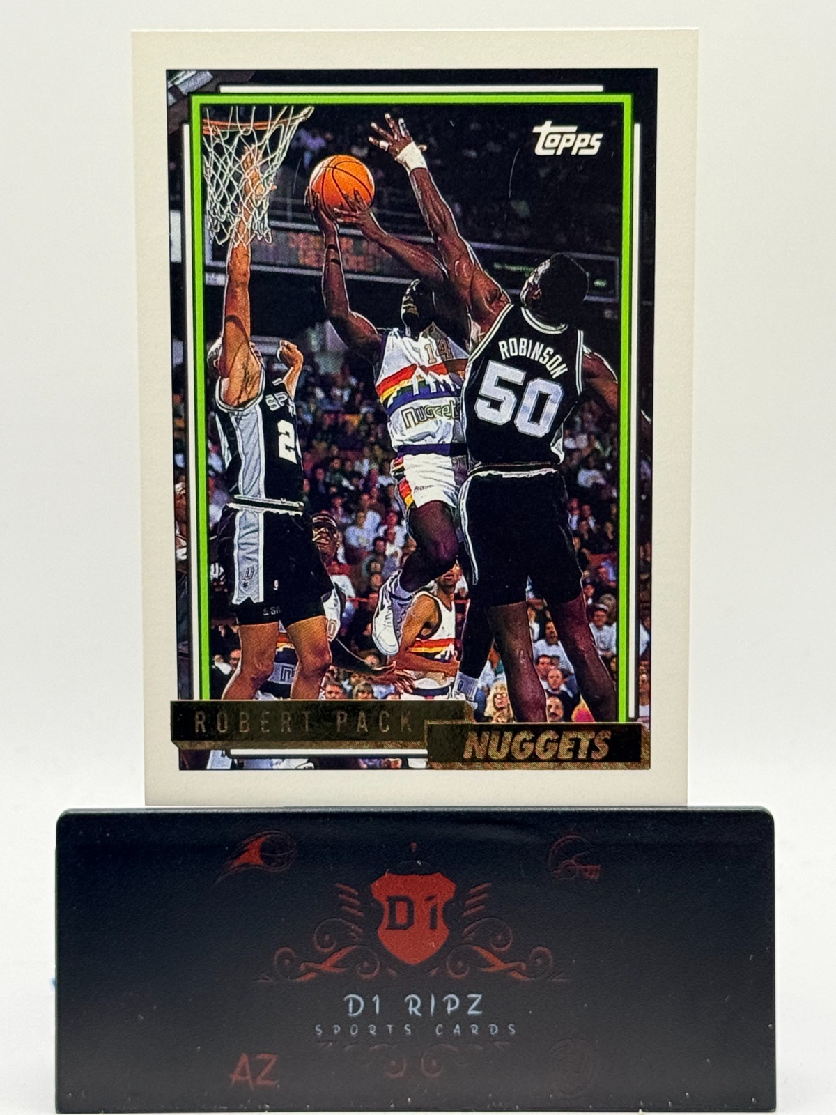 1992-93 Topps Gold - Robert Pack #366