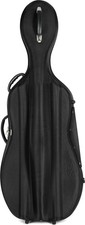 Howard Core CC490W Cello Case - Black, 4/4 Size