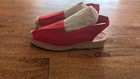 Diegos Espadrilles Red Wedge Sling Back Heel Classic Rivera EU 38 US 7,5 — photo 2