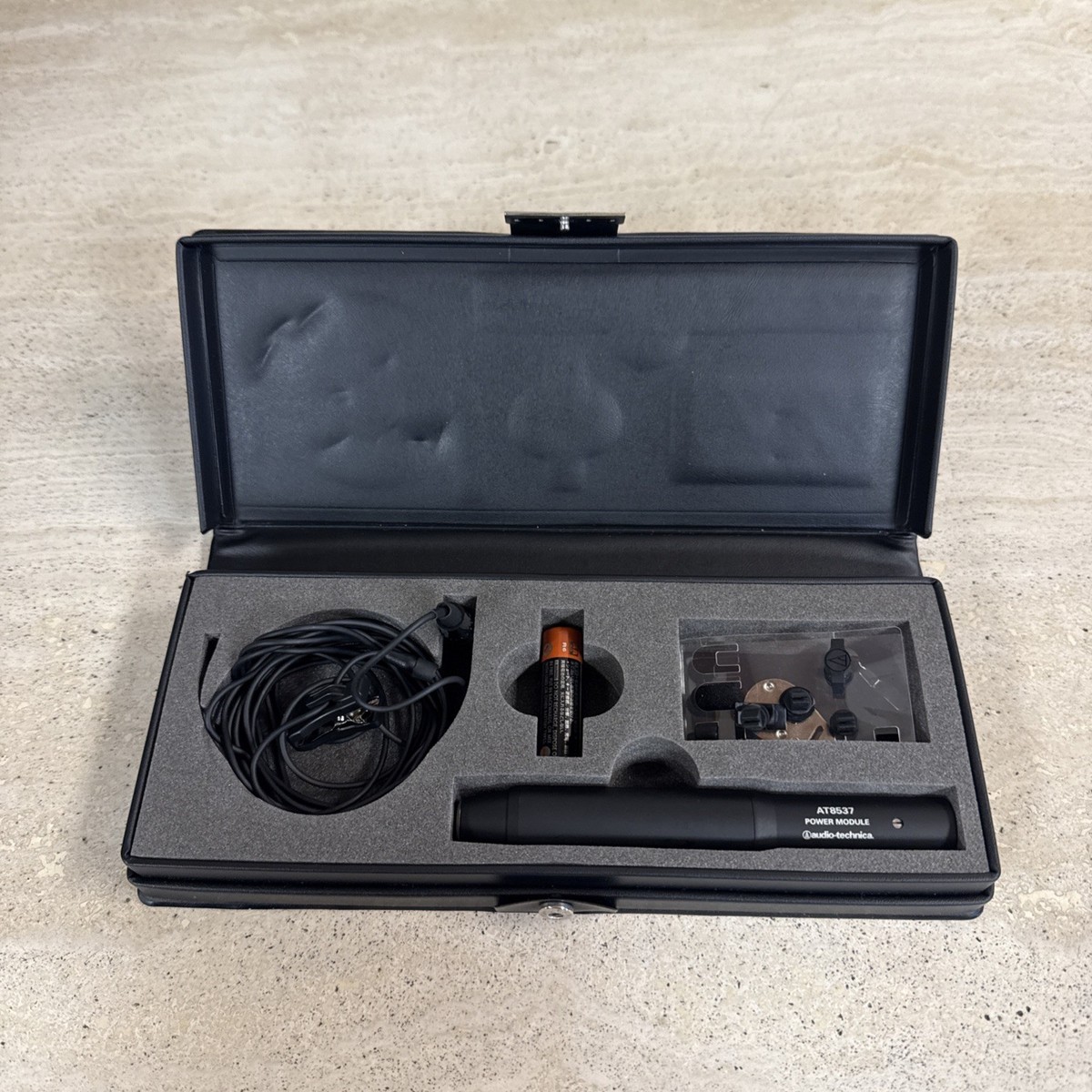 Audio-Technica AT8537 Power Module & Lavalier Microphone - VG