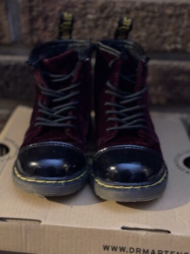 NWOB Kids Pink Dr. Martens Boots 7c - Picture 3 of 6