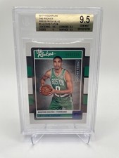 Jayson Tatum 2017-18 Panini Donruss The Rookies Press Proof Blue RC /125 BGS 9.5