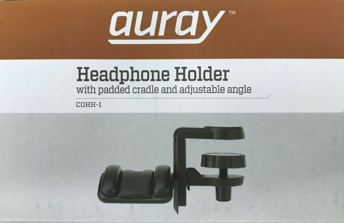 Auray - COHH-1 - Headphone Holder With Padded Cradle and