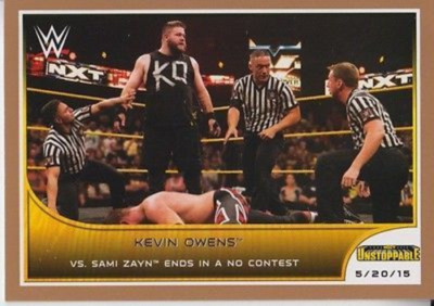 Kevin Owens 2016 Topps Road To Wrestlemania Bronze Card #94