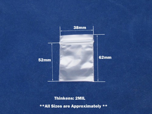 Clear 2 MIL Zip Seal Lock able Bags Reclosable Poly Plastic ReUsable Baggies - Picture 7 of 118