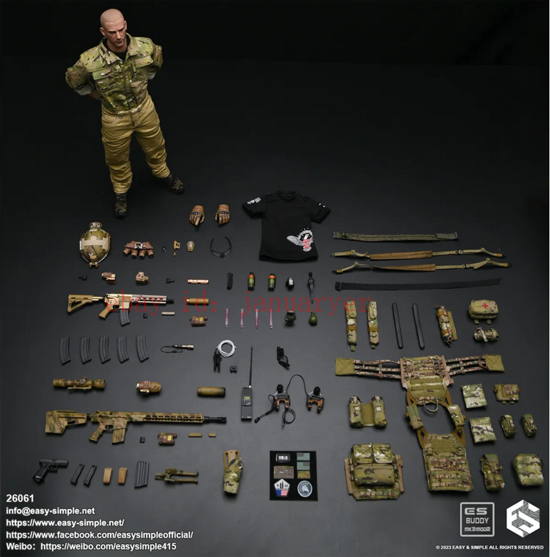 Easy&Simple 1/6 26061 Smu Tier1 Operator Part Xvii Delta Easy&Simple 1/6 26061 Smu Tier1 Operator Part Xvii Delta