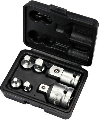 Adapter Steckschlüssel Nuss Stecknuss Adapter-Satz 6tlg. 1/4'' 3/8'' 1/2'' 3/4''