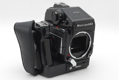 MAMIYA マミヤ 645 1000S ワインダーグリップ レンズ 取説等付き