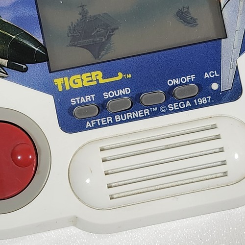 Tiger After Burner Handheld Electronic Game Vintage 1988 LCD Working Sega - Picture 5 of 10