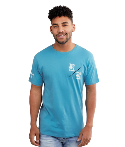 Rock Revival Blue Crewneck T-Shirt | eBay