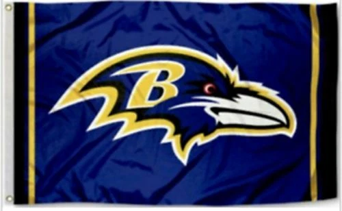 Ravens Flag 3X5 Baltimore Raven Banner USA Lamar Jackson Fan