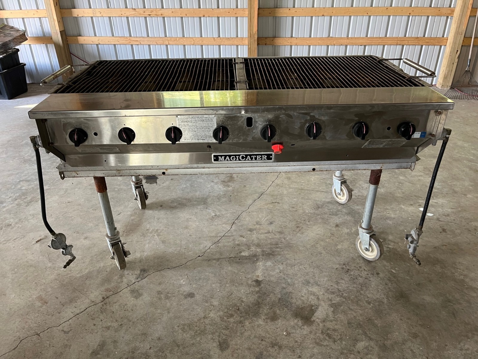 MagiCater 5' Propane Catering Grill eBay