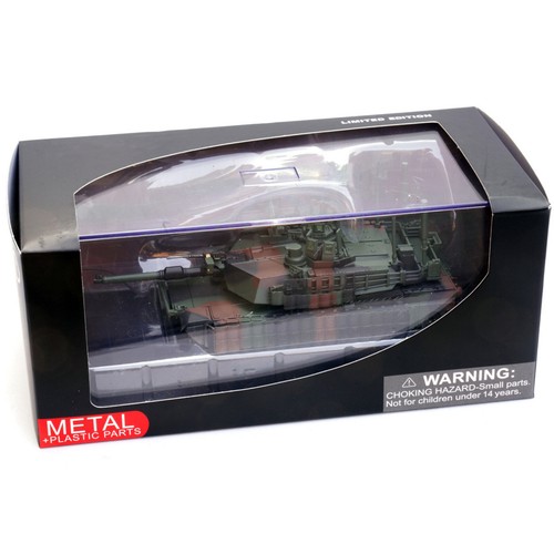 13.5cm Diecast 1/72 US M1A2 TUSK II Abrams Main Battle Tank Model Souvenir - Foto 9 di 11