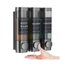 Shampoo and Conditioner Dispenser,Unisense Shower Soap Dispenser 3 ... Fast Ship