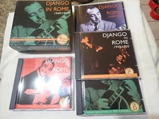 Django in Rome 1949/1950 5 CD set in box JSP Records