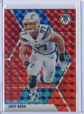 2020 Panini Mosaic Red Parallel Prizm NO. 111 Joey Bosa - Los Angeles Chargers