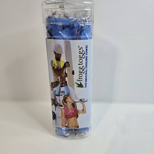 Frogg Toggs Chilly Pad Cooling Towel Blue New 33" x 13" The Ultimate Cool Down - 第 2/3 張圖片