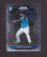 2021 Panini Prizm Jorge Guzman Rookie #27 Miami Marlins