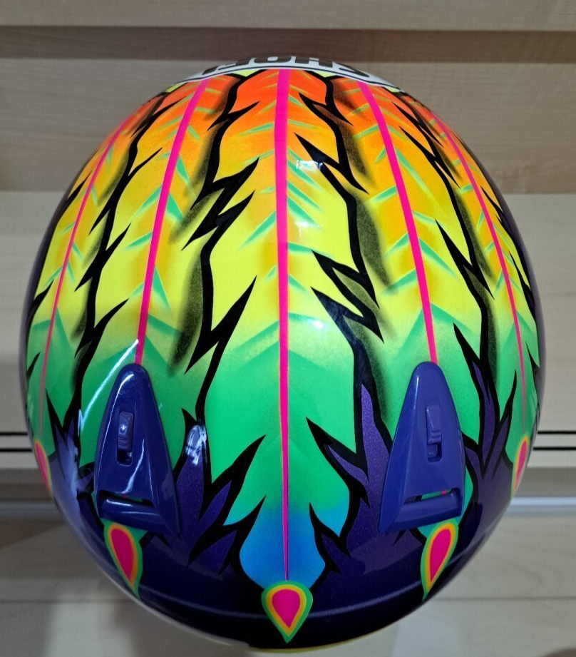 VTG SHOEI X-8SP Scott Russell Replica Full-Face Helmet Size XL