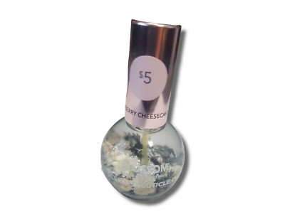 Blossom Scented Cuticle Oil Infused With Real Flowers, Strawberry Cheesecake