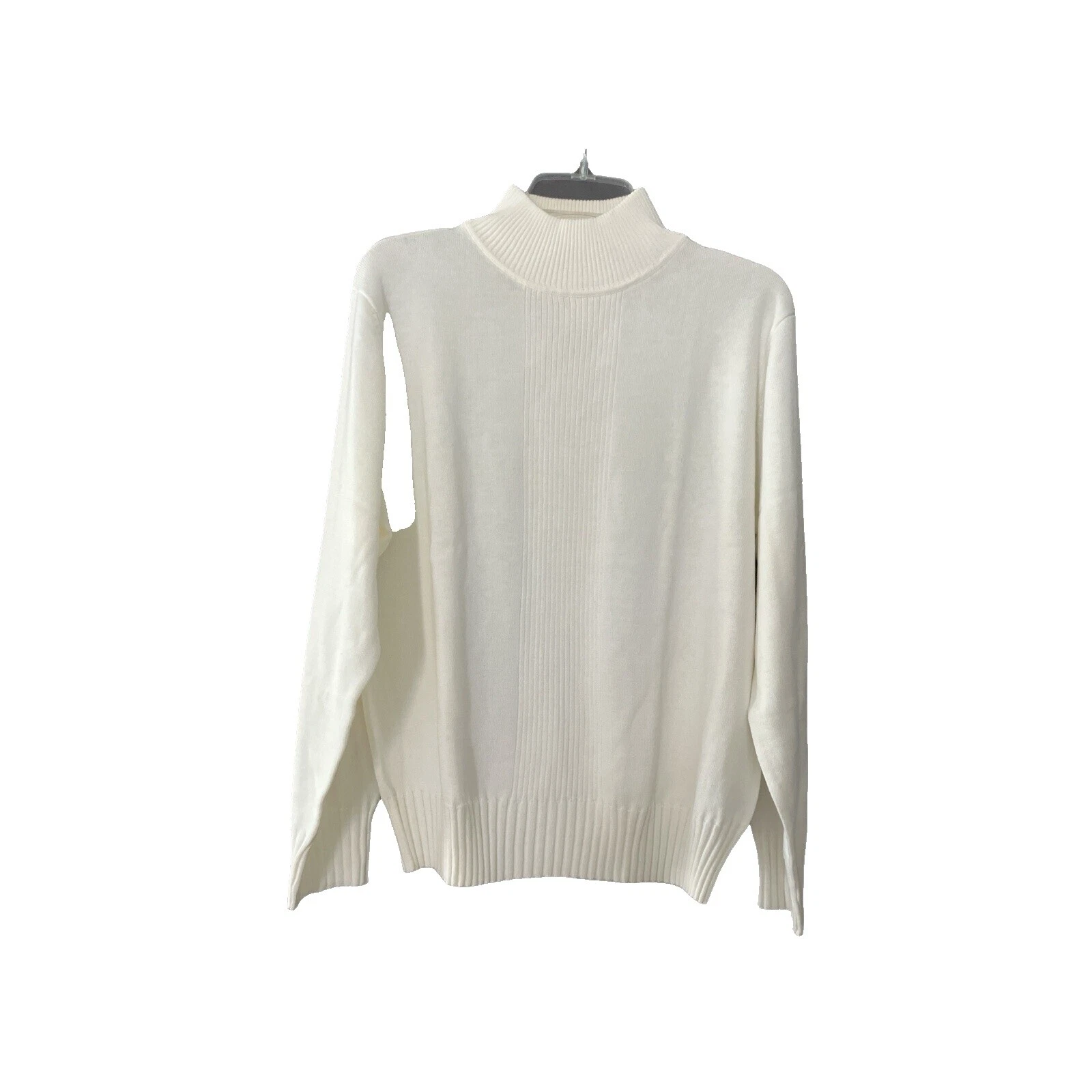 Dressbarn Regular Size Women's Mock Neck Sweaters