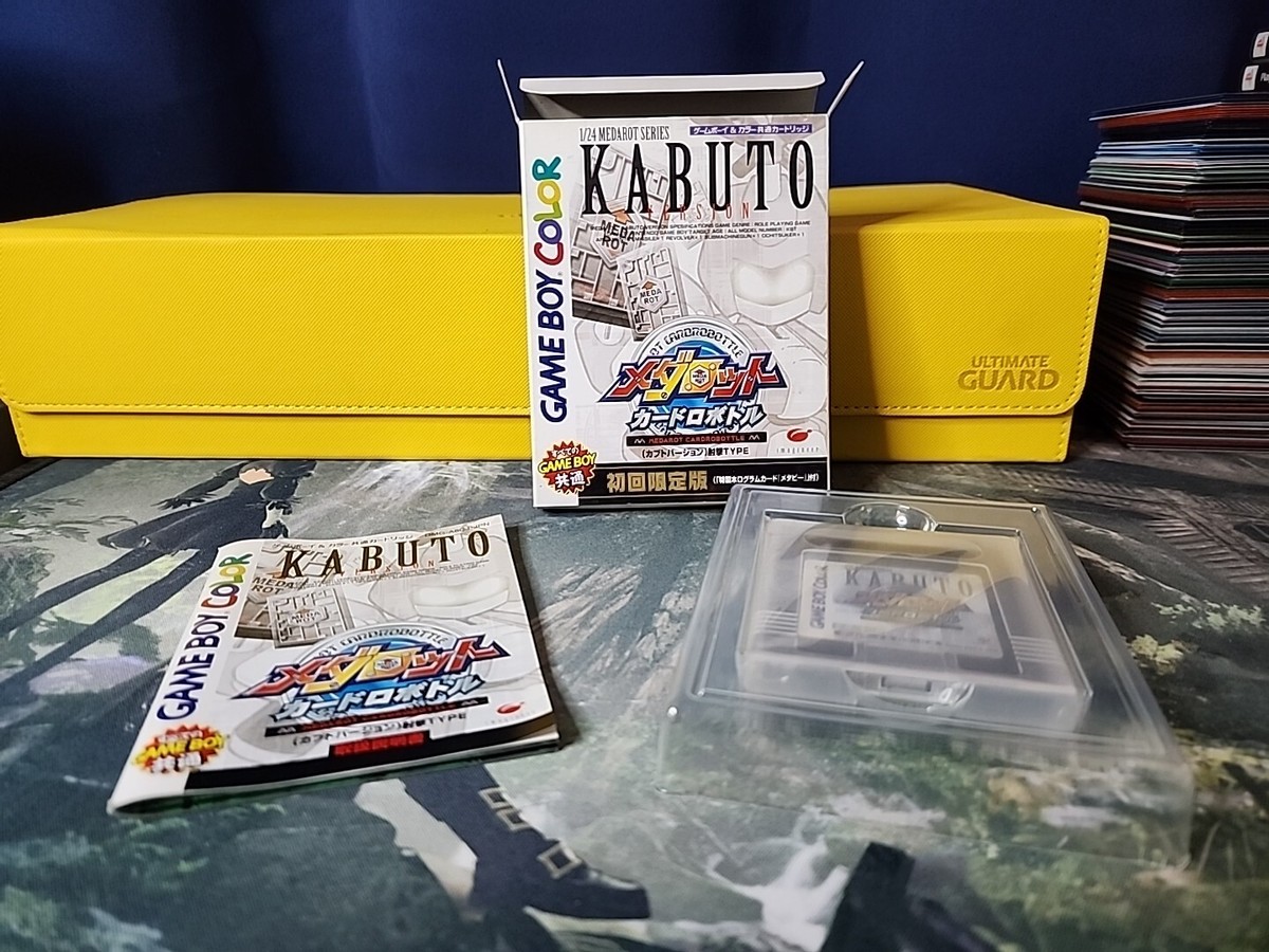 MEDAROT MEDABOTS CARD ROBOTTLE KABUTO First Gameboy Color