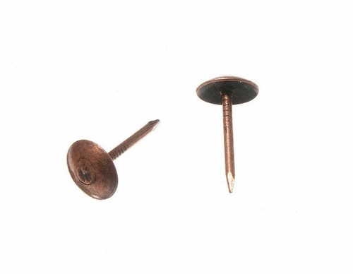 New 20 X Upholstery Nail Decorative Tack Studs FB Antique Effect 9mm X 15mm - On - 第 1/1 張圖片