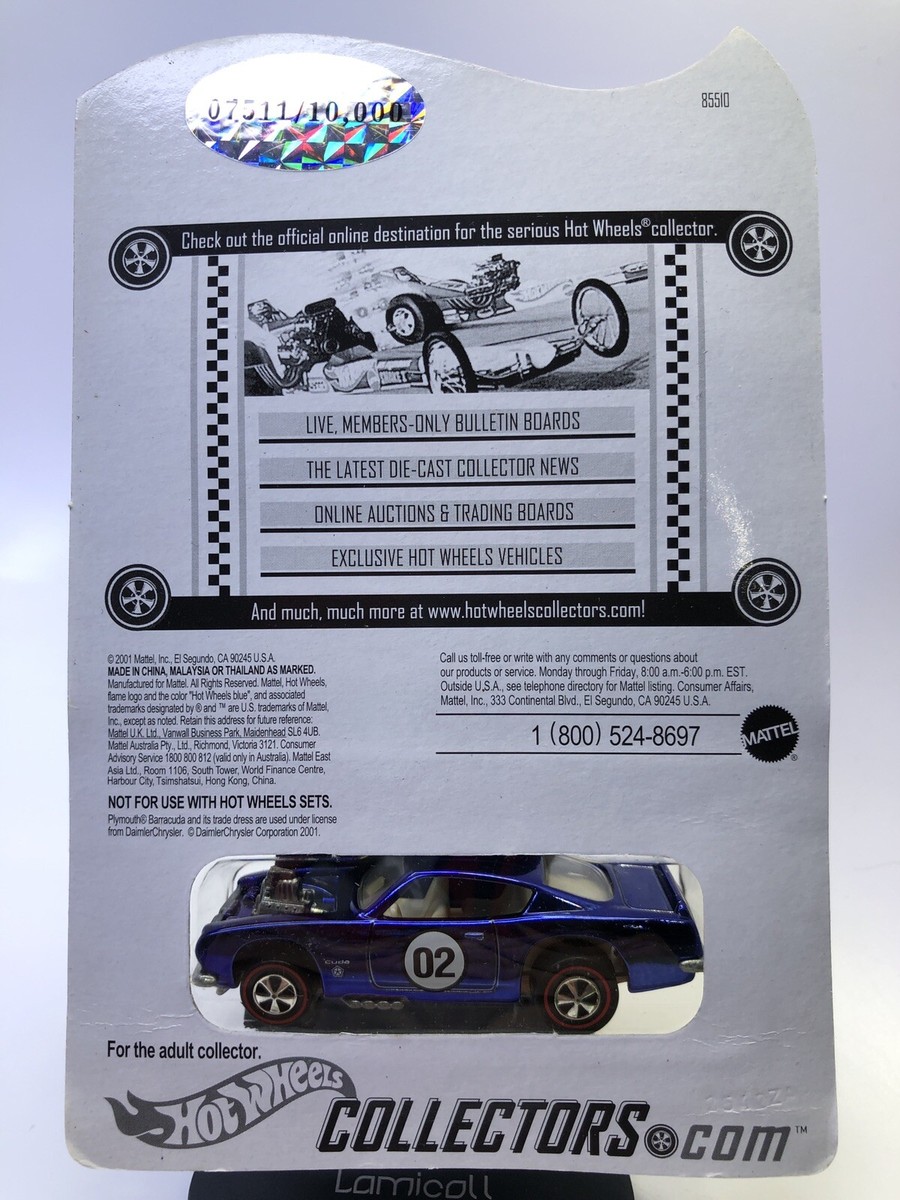 King Kuda RLC HWC Redline Club Series One Hot Wheels Collector