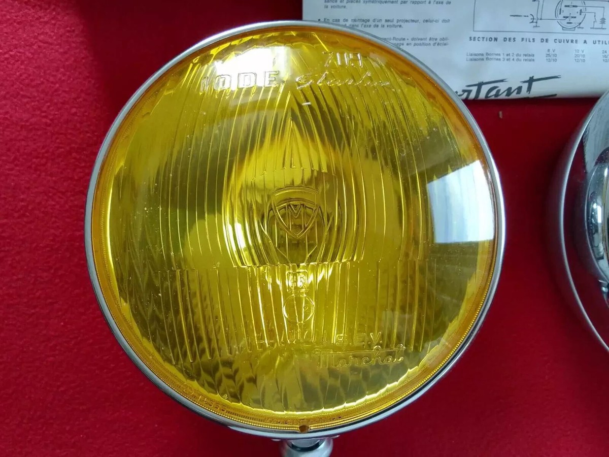 Marchal 709 マーシャル Vintage Headlights SEV Marchal 709 iode starlux | eBay