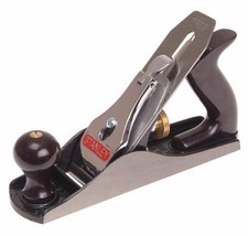 Image of Stanley Bailey No.4 Smoothing Wood 2in Blade Cabinet Joinery Hand Plane, 112004