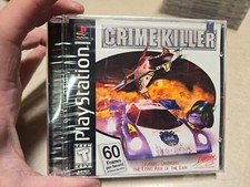 Crime Killer (Sony PlayStation 1, 1998) New FACTORY SEALED. Has Hanging Tap