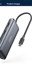 Anker 8in1 USB C Hub Dual 4K HDMI PowerExpand PD for Mac And PC Model A3830