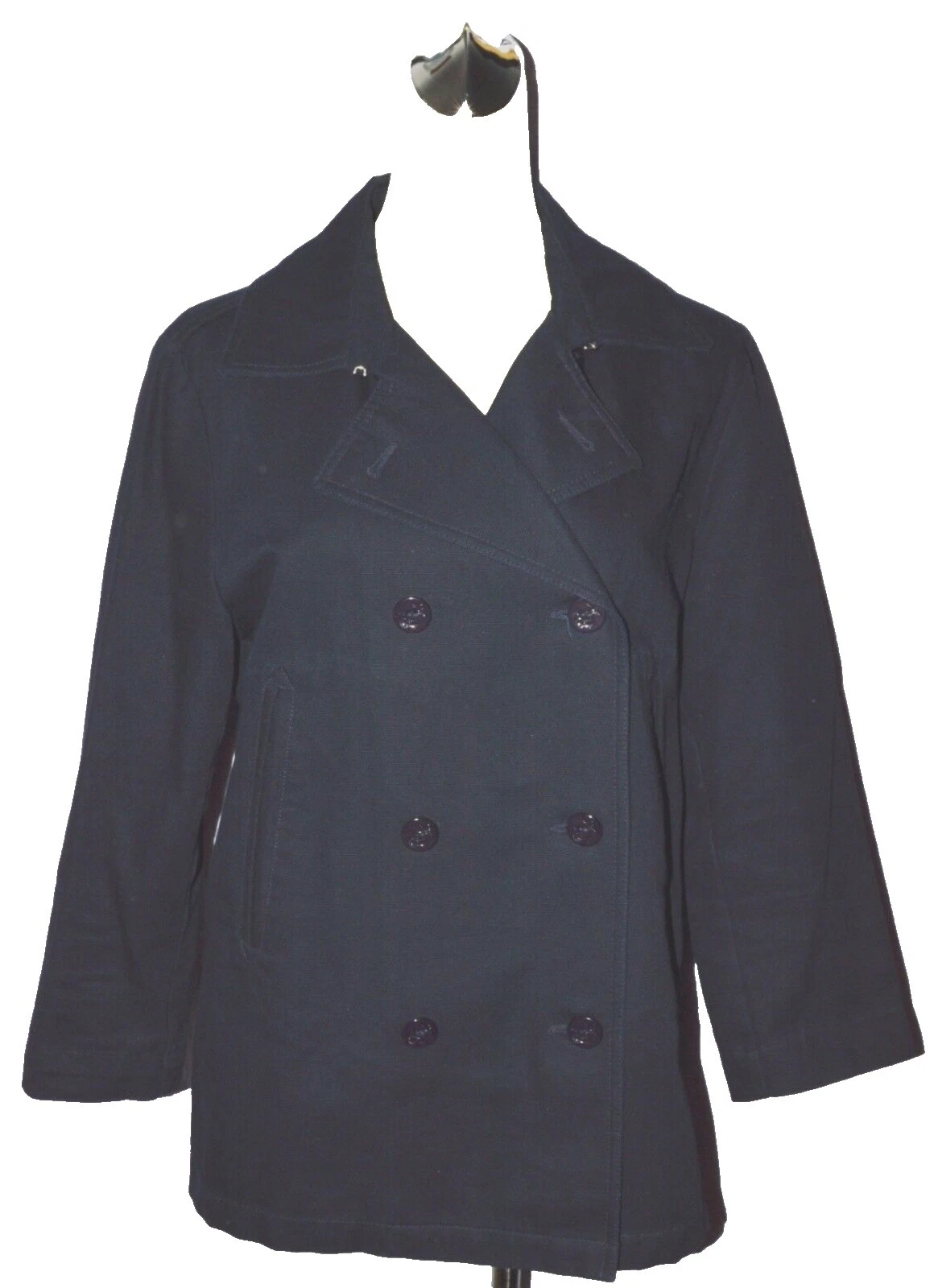 United Colors of Benetton Pea Coat Tamaño Regular abrigos, chaquetas y chalecos para Mujeres