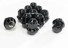 20x 12x1.5 Black Chrome OEM Factory Style Acorn Ford Fusion Focus Lug Nuts 19mm