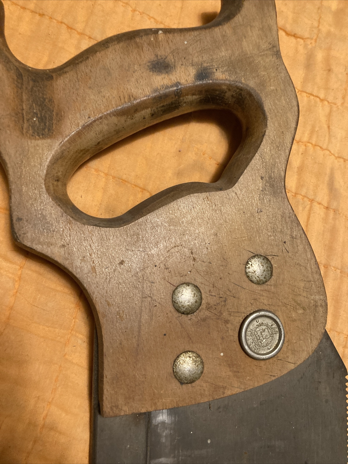 Disston Porter Mitre Saw 23.5 Long Tooth Area Very Straight